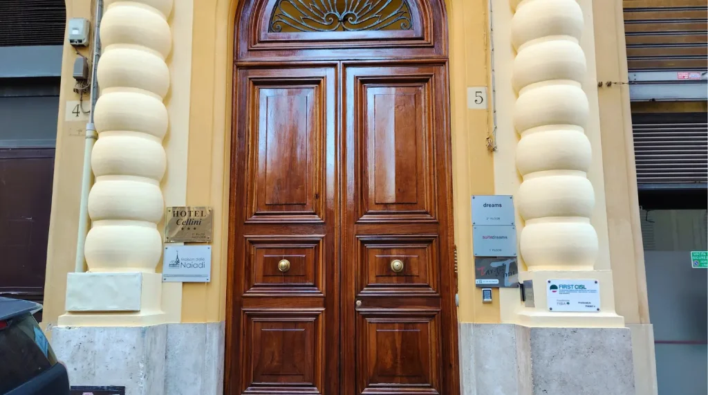 ローマのホテル「Maison delle Naiadi」