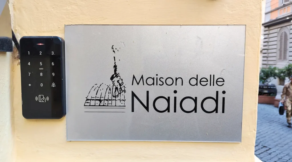 ローマのホテル「Maison delle Naiadi」