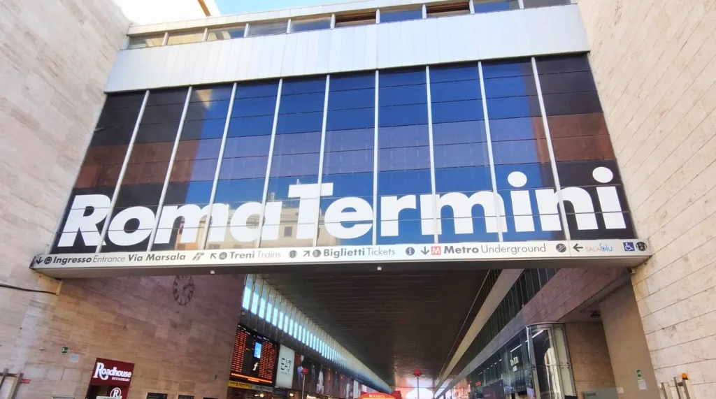 ローマのテルミニ駅